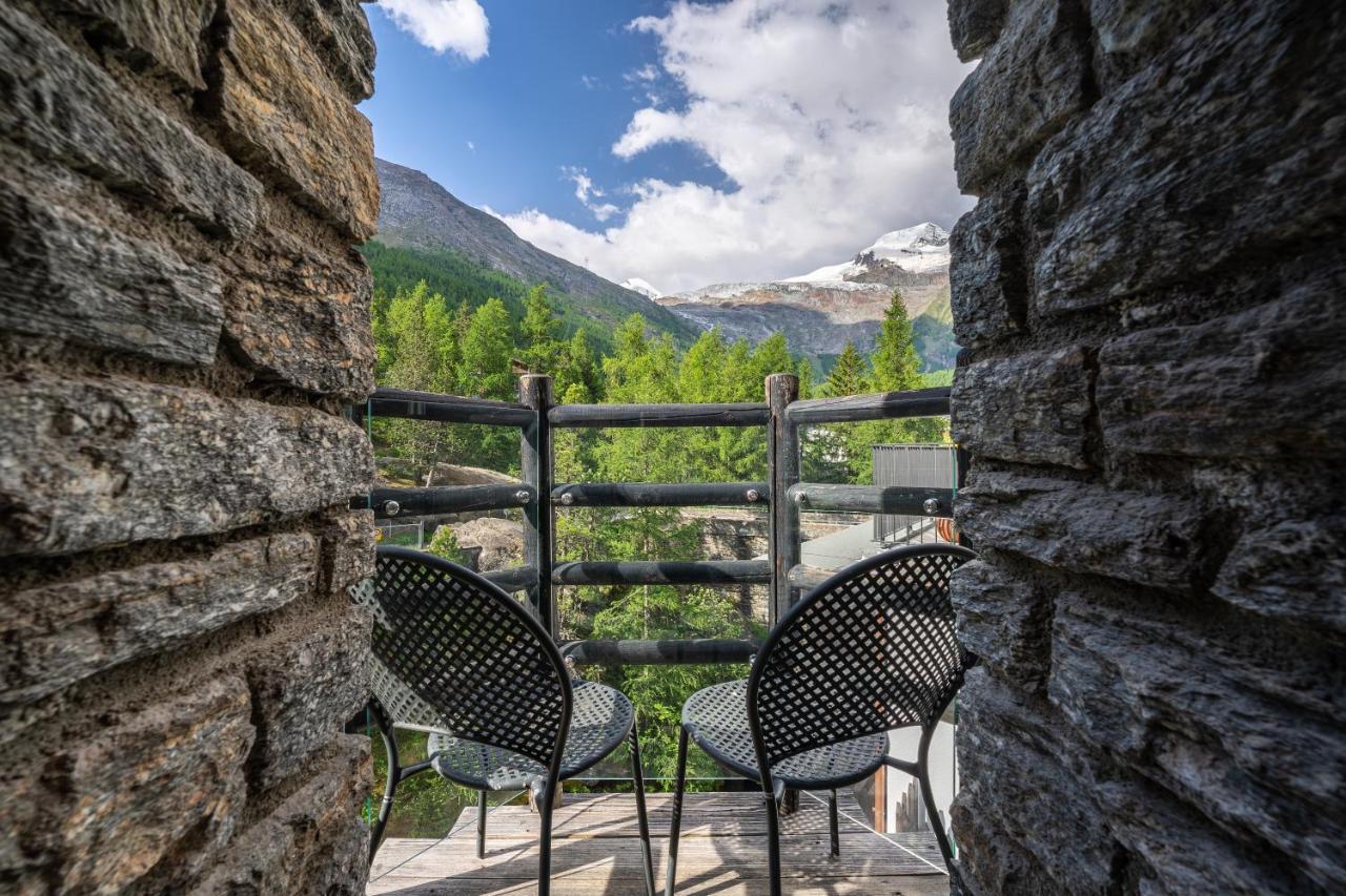 Hotel La Gorge Saas-Fee Buitenkant foto